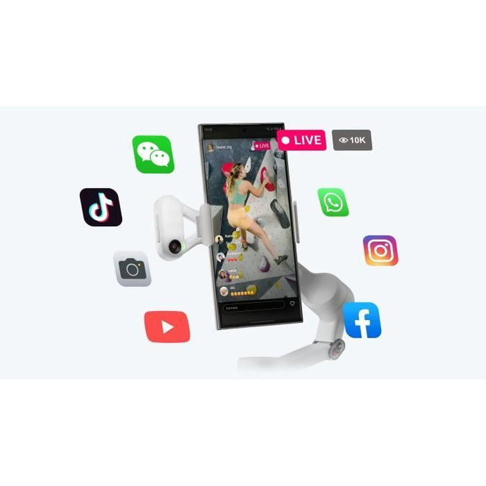 Insta360 Flow 2 Estabilizador para smartphone - Gris