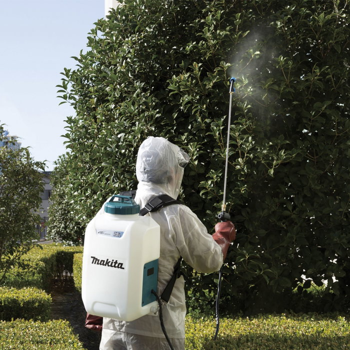 Makita DUS158Z Pulverizador de mochila a batería de 15 L