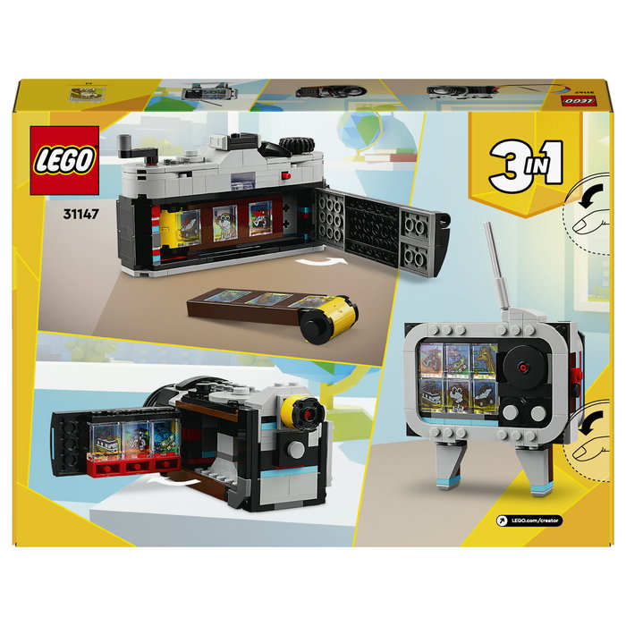 LEGO Creator Cámara Retro 3en1 31147