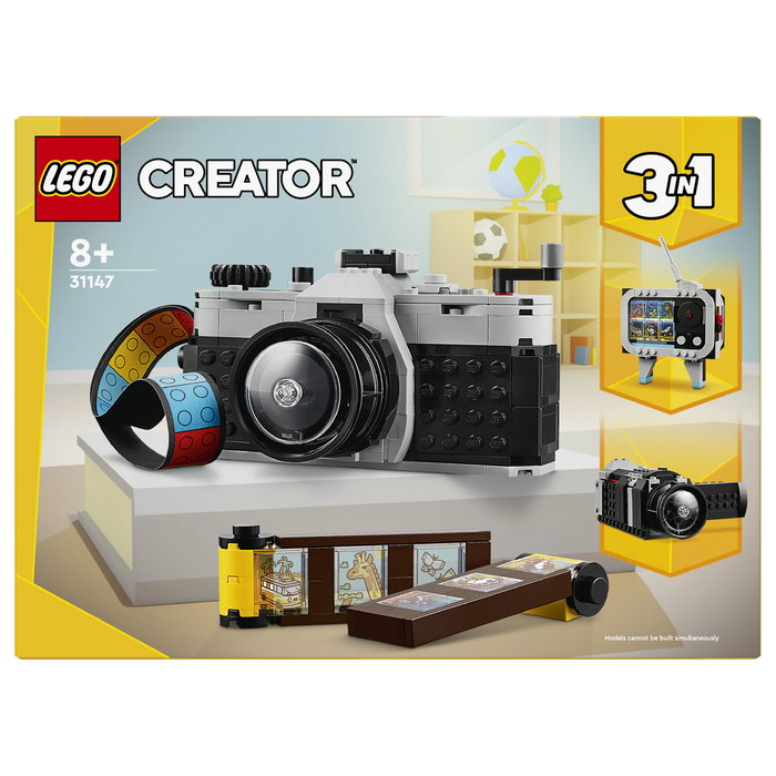 LEGO Creator Cámara Retro 3en1 31147