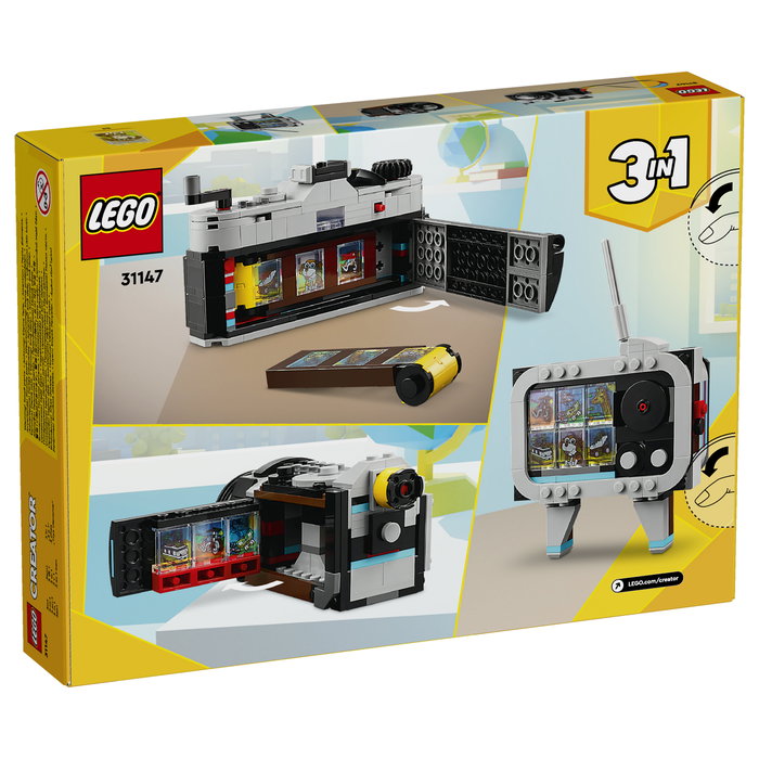 LEGO Creator Cámara Retro 3en1 31147