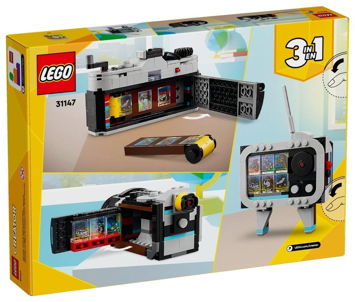 LEGO Creator Cámara Retro 3en1 31147