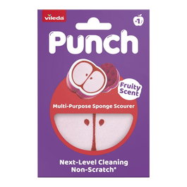 Vileda Estropajo Perfumado Punch Manzana