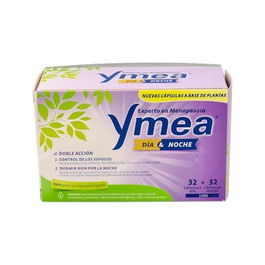 Ymea DÍA Y NOCHE new formula 64 cápsulas para sofocos y sudoración
