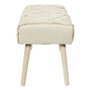 Home Deco Factory Banco Mirage 66x32x40 cm Asiento tapizado Poliéster Espuma