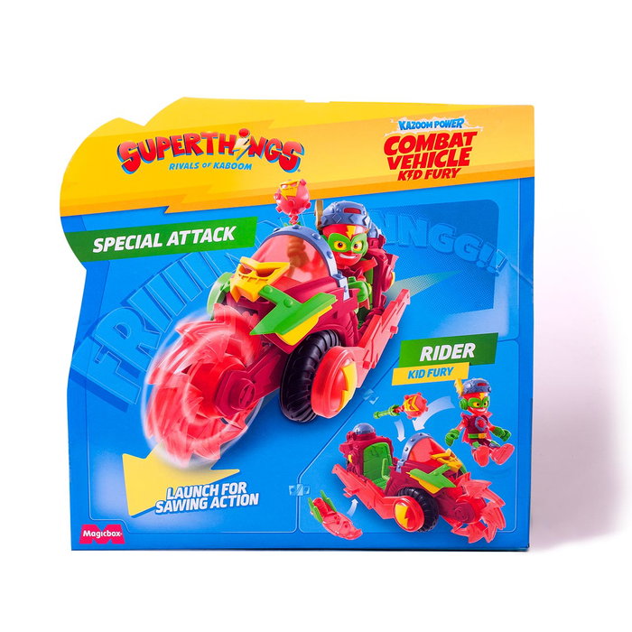 Magic Box Superthings Kazoom Power Combat Vehiculo Kid Fury Magic Box Superthings Kazoom Power Combat Vehiculo Kid Fury