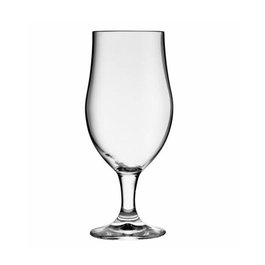 SOLER HISPANIA Copa Cerveza Munique, Vidrio, 40 cl (400 ml), 18 cm de Altura, Diámetro 8.05 cm, Borde Grueso - Cristalería (Set de 12)