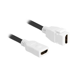 DeLOCK 90684 HDMI Hembra a Hembra 8K 60 Hz Blanco