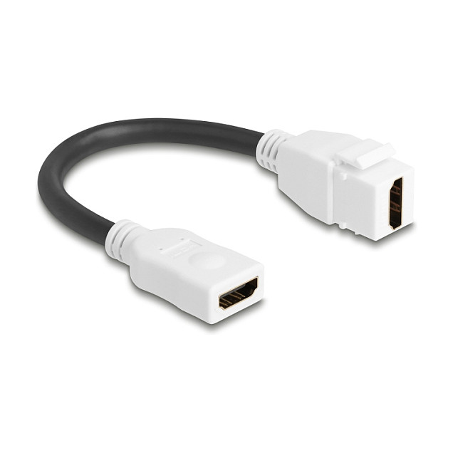 DeLOCK 90684 HDMI Hembra a Hembra 8K 60 Hz Blanco
