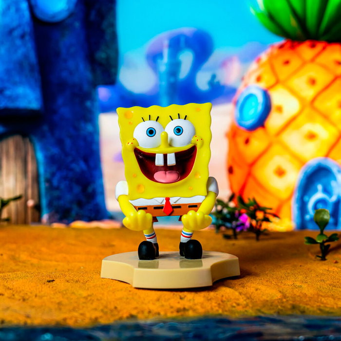 EXQUISITE GAMING Bob Esponja Mini Cable Guy Soporte para Auriculares