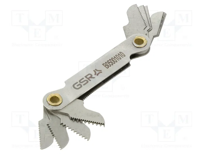 GSR Calibre de roscas métrica, 12 unidades GSR Calibre de roscas métrica, 12 unidades