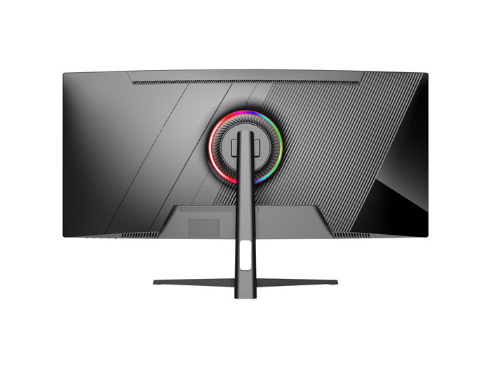 TECNO GT AXS34MK1 Monitor Gaming 34 Pulgadas Curvo WQHD 3440x1440, 180Hz, 1ms, Panel VA, AMD FreeSync, 300 nits, 95% DCI-P3