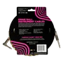 Ernie Ball Cable de Instrumento Trenzado Jack-Jack 5,49 m
