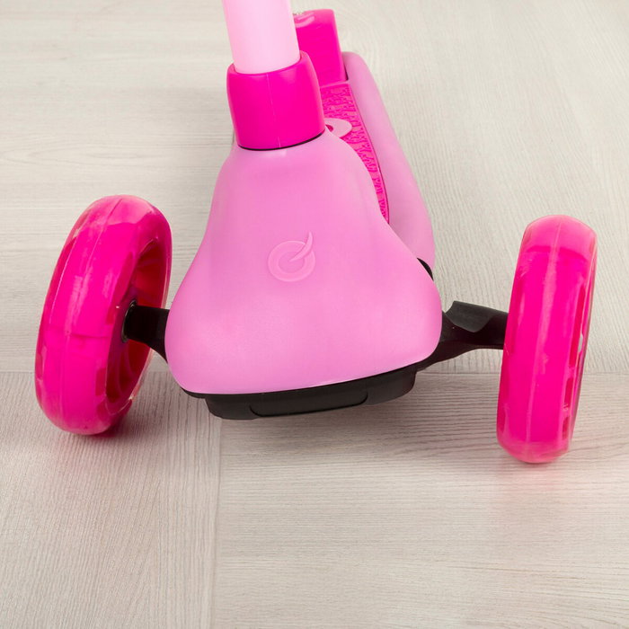 Color Baby Patinete Scooter Ride On 4 En 1 Rosa
