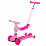 Color Baby Patinete Scooter Ride On 4 En 1 Rosa