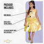 Disney Disfraz Princesa Bella Classic Infantil Talla 5-6 Años