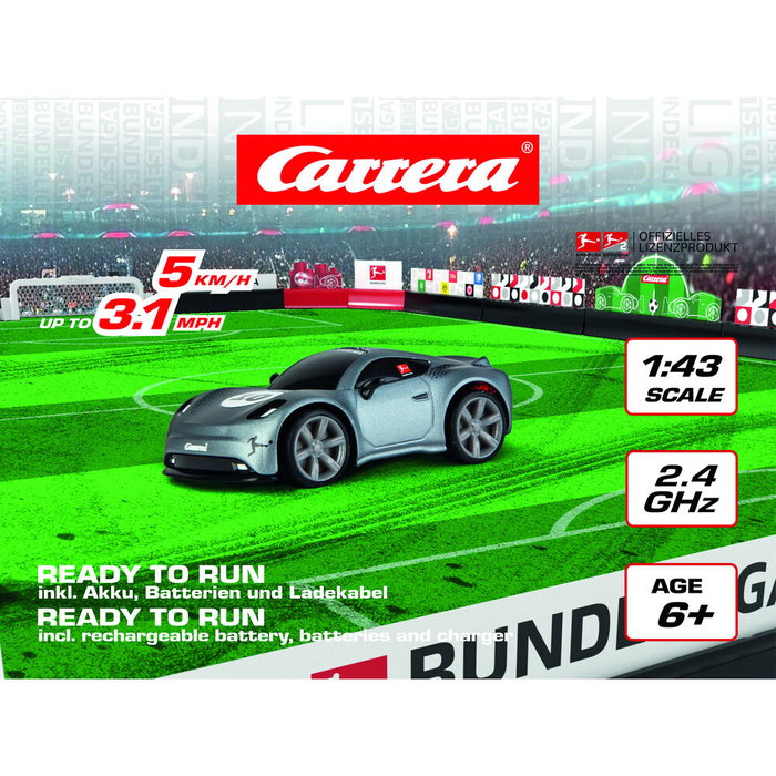 Carrera Coche Radio Control Bundesliga Edad +6 Años Escala 1:43