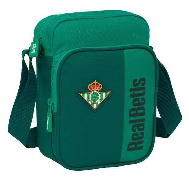 Safta Bandolera Pequeña Real Betis Balompie Resistente Agua 16x22x6 cm