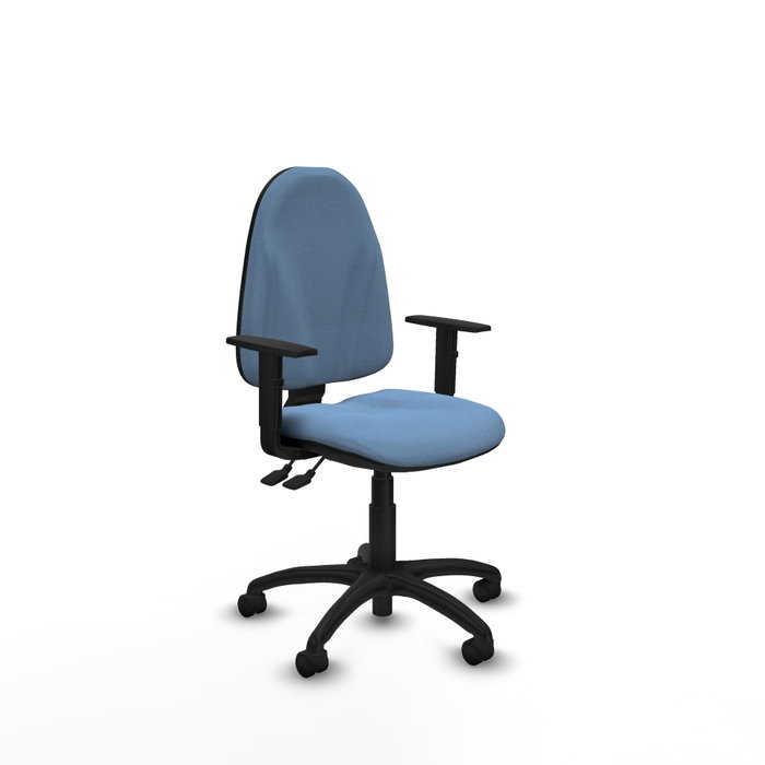 PIQUERAS Y CRESPO Silla de oficina Algarra Azul cielo con mecanismo Asincro PIQUERAS Y CRESPO Silla de oficina Algarra Azul cielo con mecanismo Asincro
