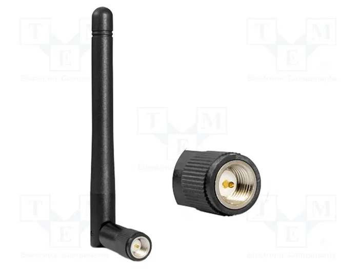 DeLOCK Antena WLAN 89437 con conector SMA y junta articulada DeLOCK Antena WLAN 89437 con conector SMA y junta articulada