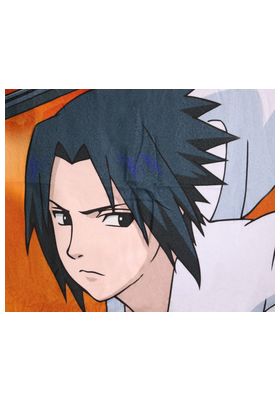 Sasuke Manta Polar 100X150 Cm Naruto
