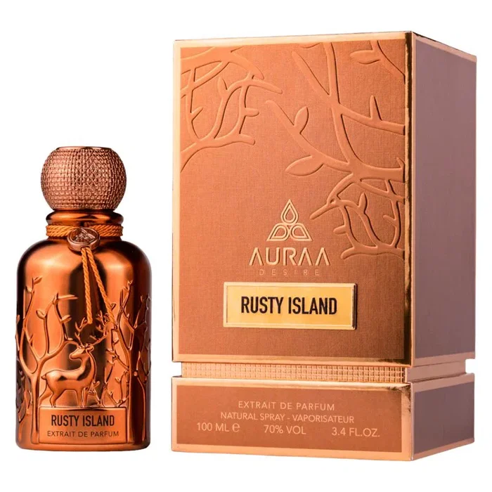 Auraa Desire Rusty Island Extracto de perfume para hombres 100 ml Auraa Desire Rusty Island Extracto de perfume para hombres 100 ml