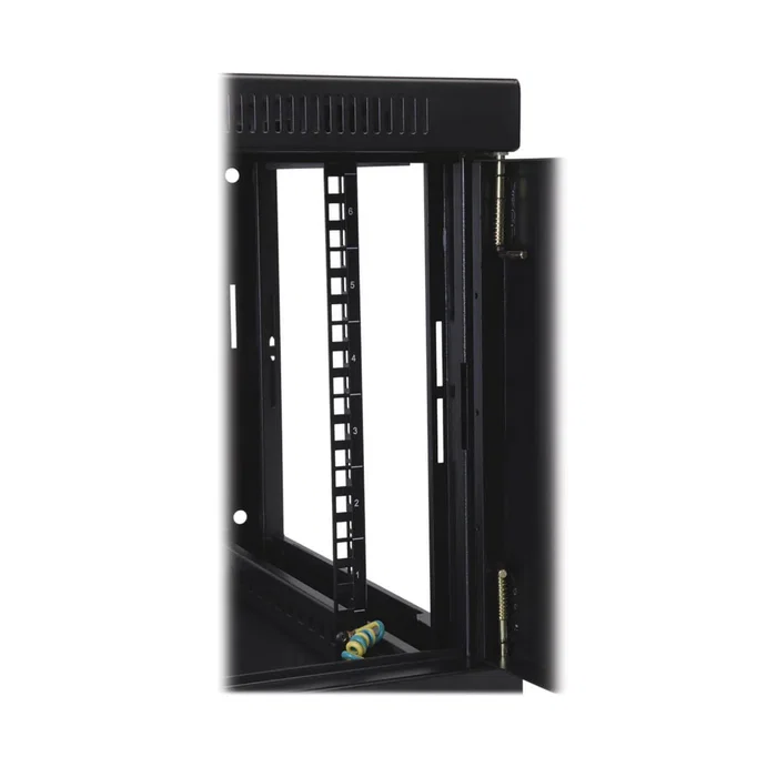 Eaton Tripp Lite SRW9UG Armario Rack de Pared 9U, Negro, Acero, Puerta Acrílico, Capacidad 91 kg, Para Switch/Equipo Red