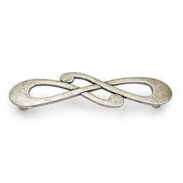 Giusti Tirador Otto Zamak Plata Vieja Distancia 96 mm Fabricación Italiana