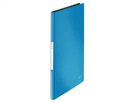 Leitz Carpeta Escaparate Solid con 20 fundas, Azul, A4