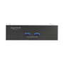 DeLOCK Panel frontal de 5.25 pulg. con 2 puertos USB 5 Gbps Tipo-A, Negro