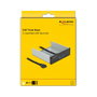 DeLOCK Panel frontal de 5.25 pulg. con 2 puertos USB 5 Gbps Tipo-A, Negro