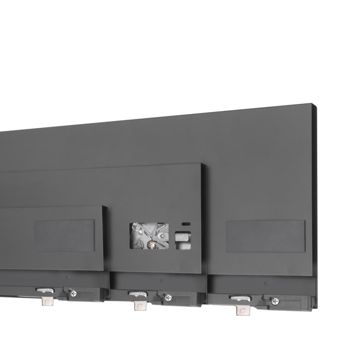 Emuca Kit Cajón Exterior Protone 30kg Gris Antracita 450mm
