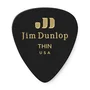 Dunlop Pack 72 Púas Genuine Celluloid Classic Negra - Thin