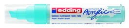 Marcador Acrylic Edding 5000 Biselado (5-10 Mm) Turquesa (Set de 5)