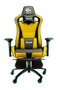 Talius Silla Caiman V2 Gaming Negro/Amarillo con Reposapiés