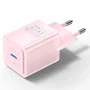 Vention Cargador Pared GaN USB-C 20W PD 3.0 QC 3.0 Carga Rápida, Color Rosa