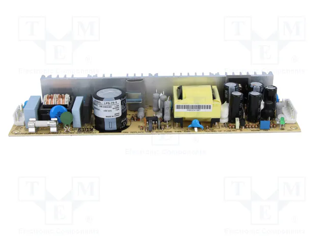 MEAN WELL LPS-75-5 Alimentador de impulso abierto 75W 5V DC MEAN WELL LPS-75-5 Alimentador de impulso abierto 75W 5V DC