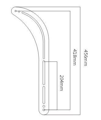 Vivolink Soporte para Barra de Sonido para Pantallas de 32" a 70" | Montaje Directo Sin Taladros