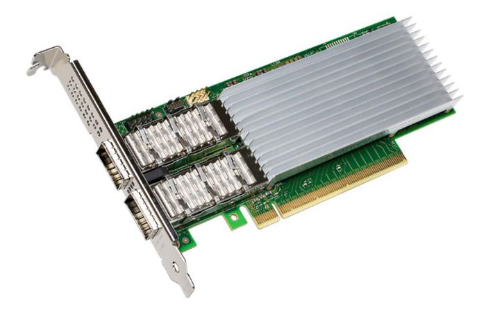 Intel E810-CQDA2 Ethernet Network Adapter de fibra