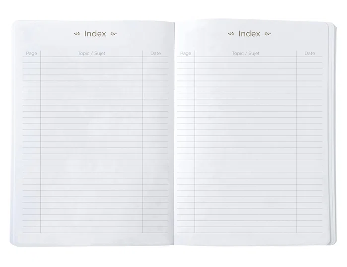 Quo vadis Libreta Life Journal Infinite Dots azul