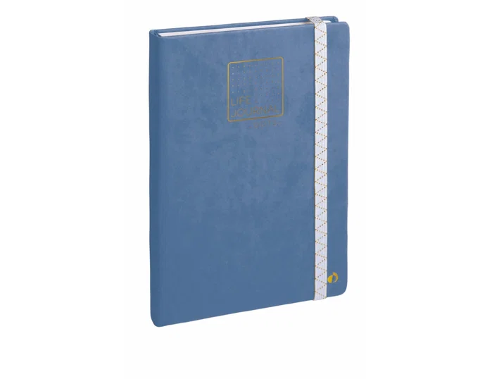 Quo vadis Libreta Life Journal Infinite Dots azul
