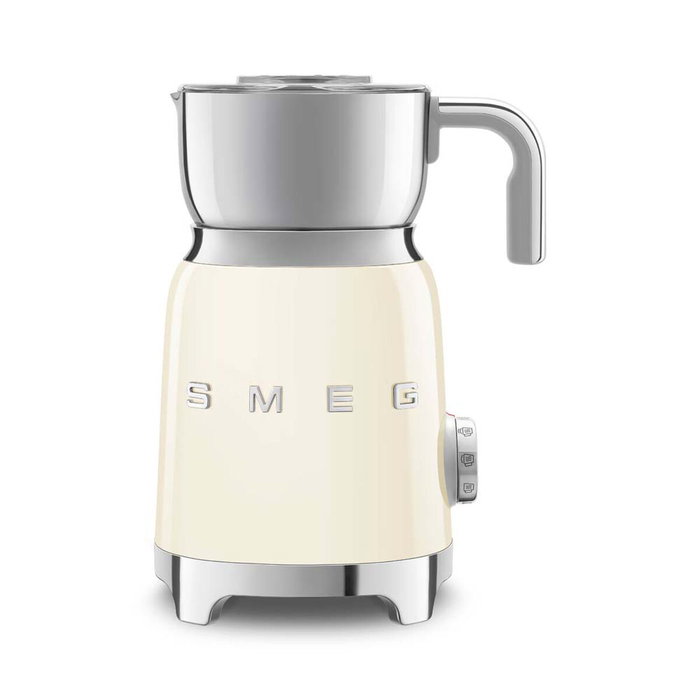 Smeg MFF11CREU Espumador de Leche Automático Estilo Años 50 Crema Smeg MFF11CREU Espumador de Leche Automático Estilo Años 50 Crema