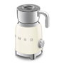 Smeg MFF11CREU Espumador de Leche Automático Estilo Años 50 Crema