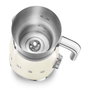 Smeg MFF11CREU Espumador de Leche Automático Estilo Años 50 Crema