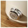 Smeg MFF11CREU 50`s Style Calentador y espumador de leche automático Crema 0,6 L 8 funciones caliente y fría