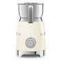 Smeg MFF11CREU 50`s Style Calentador y espumador de leche automático Crema 0,6 L 8 funciones caliente y fría