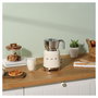 Smeg MFF11CREU 50`s Style Calentador y espumador de leche automático Crema 0,6 L 8 funciones caliente y fría