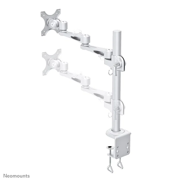Neomounts FPMA-D935 Soporte de escritorio para monitor LCD/LED/TFT de hasta 76 cm (30") y 10 kg, con ajuste de altura e inclinación 180°, giro 360°, VESA 75x75/100x100 mm