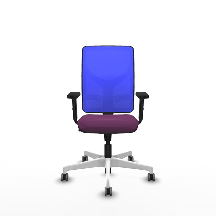 PIQUERAS Y CRESPO Silla de oficina Motilla con mecanismo Sincro, Morado y Azul PIQUERAS Y CRESPO Silla de oficina Motilla con mecanismo Sincro, Morado y Azul