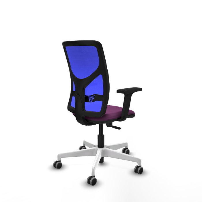 PIQUERAS Y CRESPO Silla de oficina Motilla con mecanismo Sincro, Morado y Azul PIQUERAS Y CRESPO Silla de oficina Motilla con mecanismo Sincro, Morado y Azul